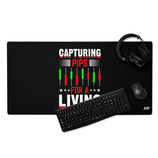 Capturing Pips for a Living - Desk Mat by DarkByteGear