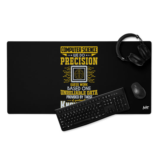 Computer Science: We do V1 - Desk Mat by DarkByteGear