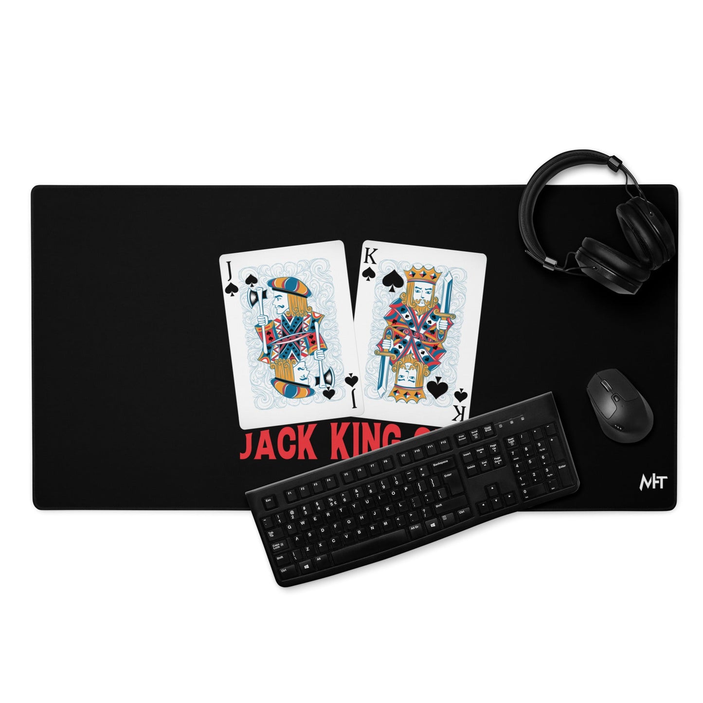 Jack King Off - Desk Mat by DarkByteGear