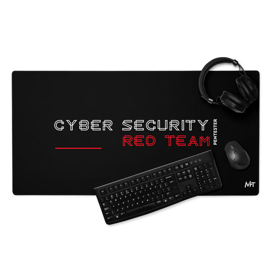 Cyber Security Red Team V2 - Desk Mat by DarkByteGear