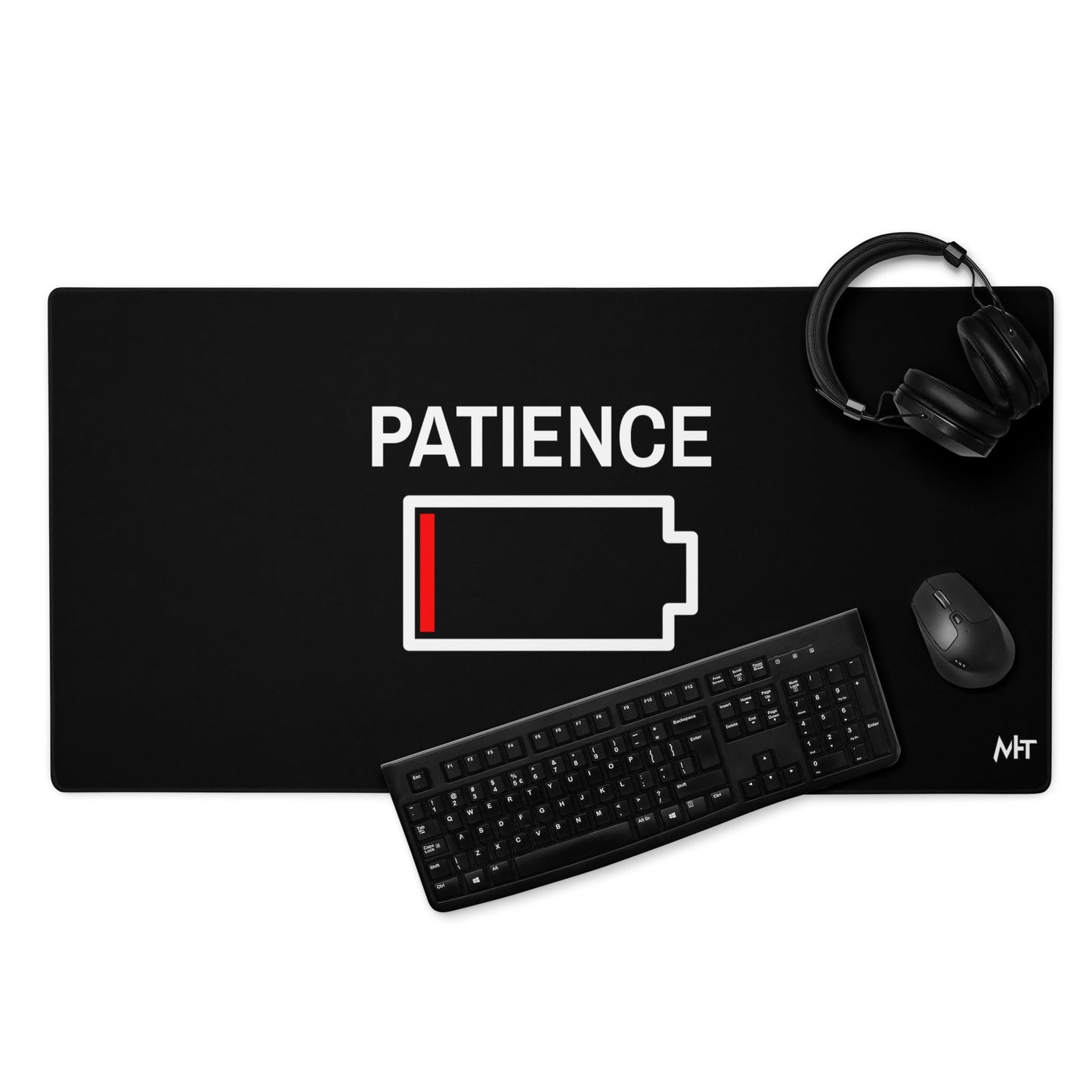 Patience - Desk Mat by DarkByteGear