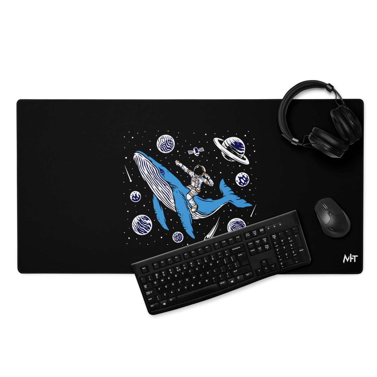 Ride a Whale - Desk Mat by DarkByteGear