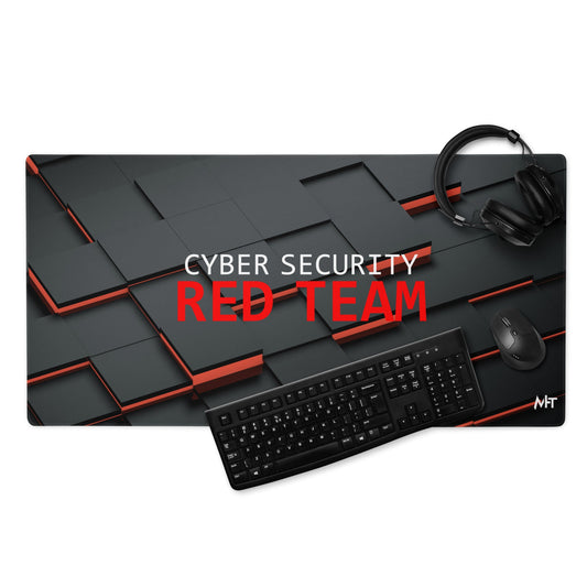 Cyber Security Red Team - Gaming mouse pad by DarkByteGear