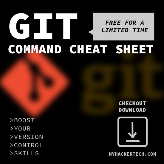 Git Command Cheat Sheet: Boost Your Version Control Skills by DarkByteGear