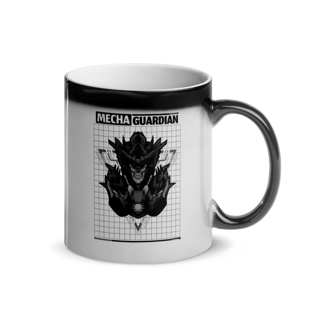 Mecha Guardian - Glossy Magic Mug by DarkByteGear