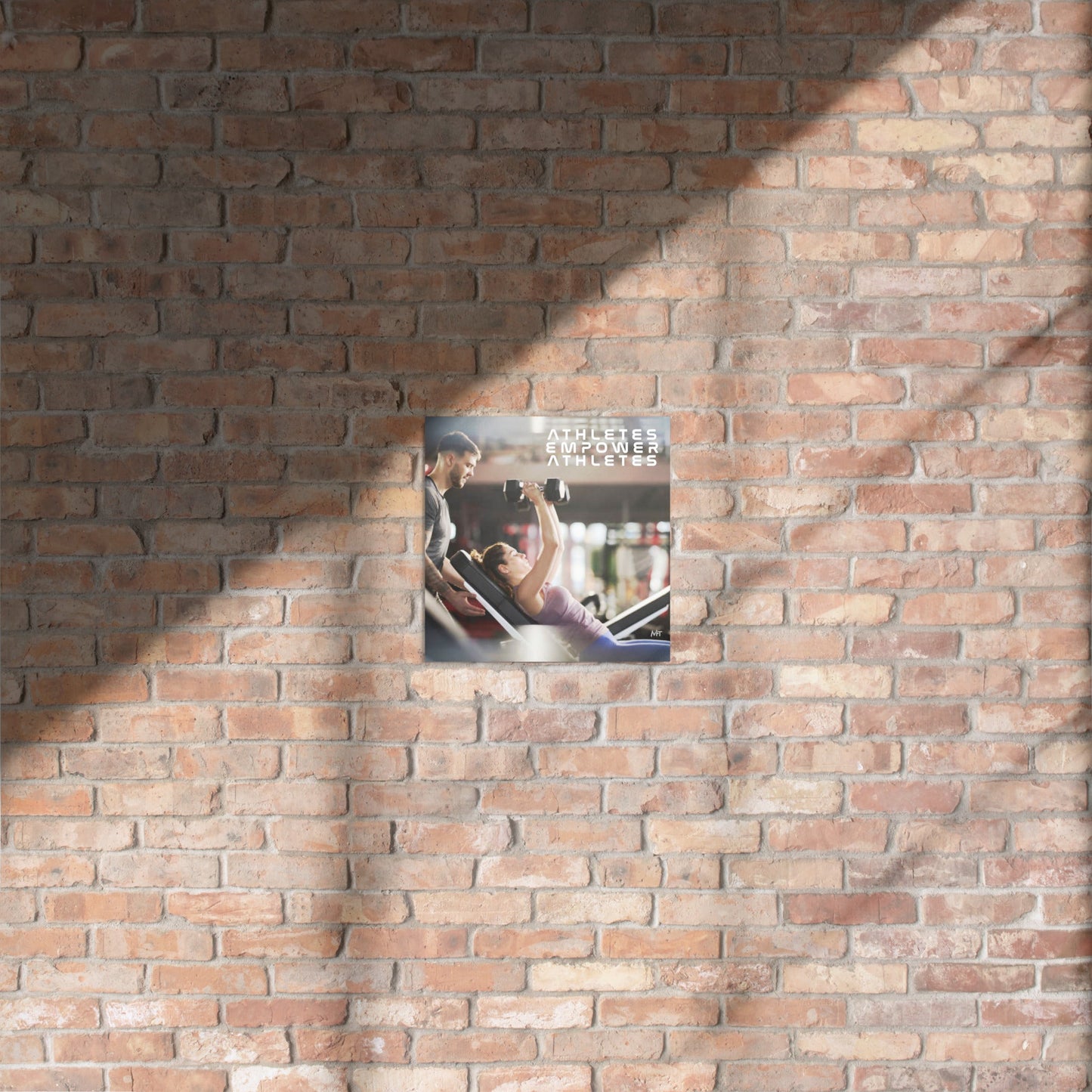 Athletes Empower Athletes - Metal prints by DarkByteGear