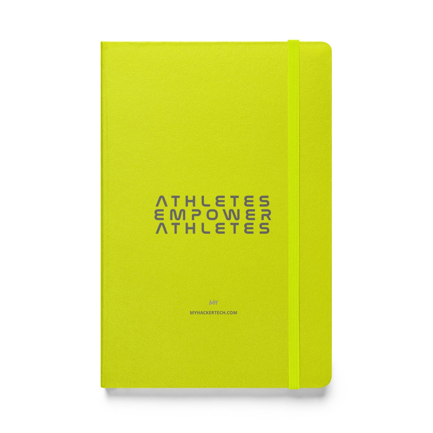 Athletes Empower Athletes - Hardcover bound notebook by DarkByteGear