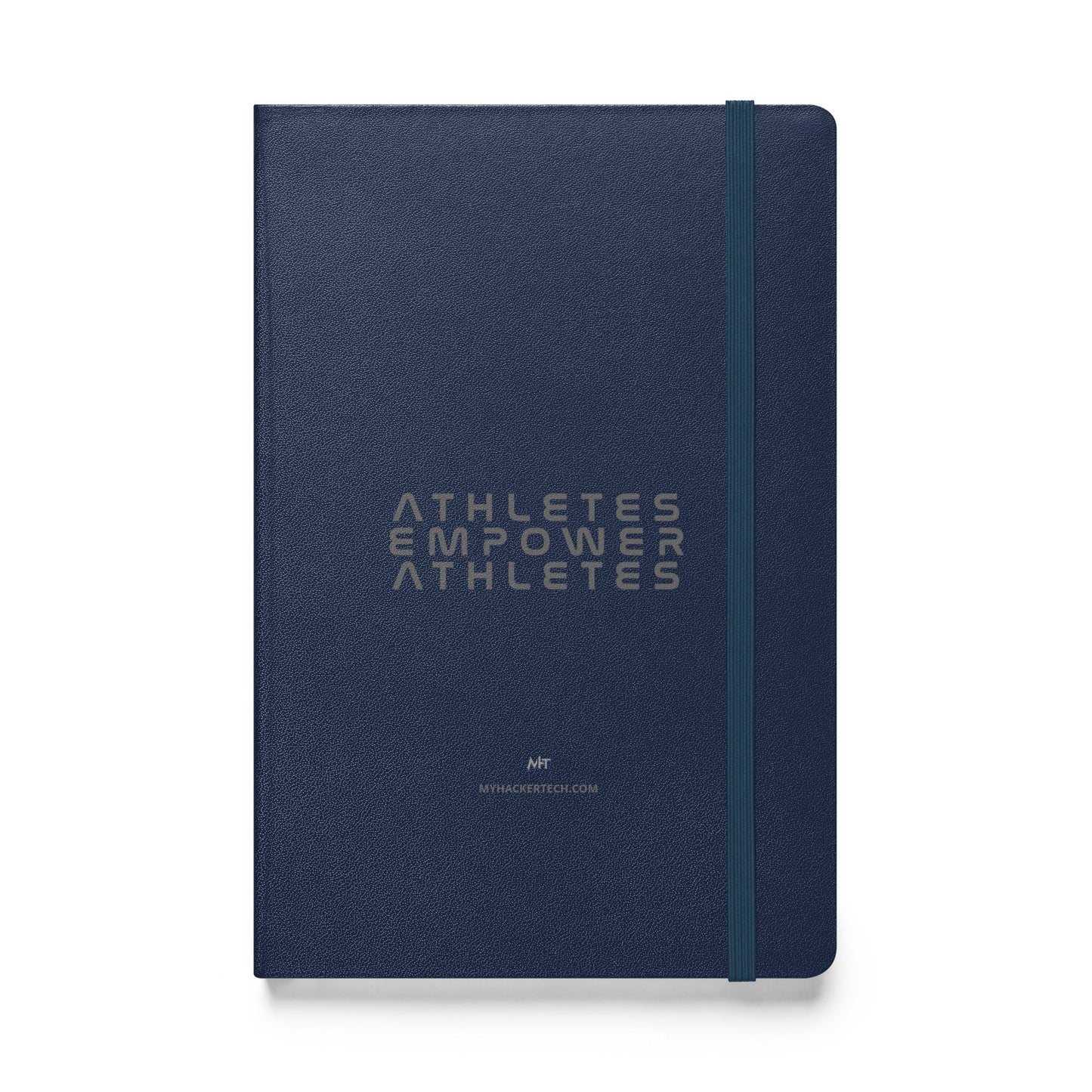 Athletes Empower Athletes - Hardcover bound notebook by DarkByteGear