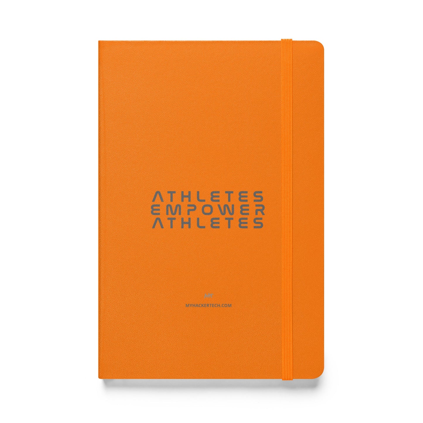 Athletes Empower Athletes - Hardcover bound notebook by DarkByteGear