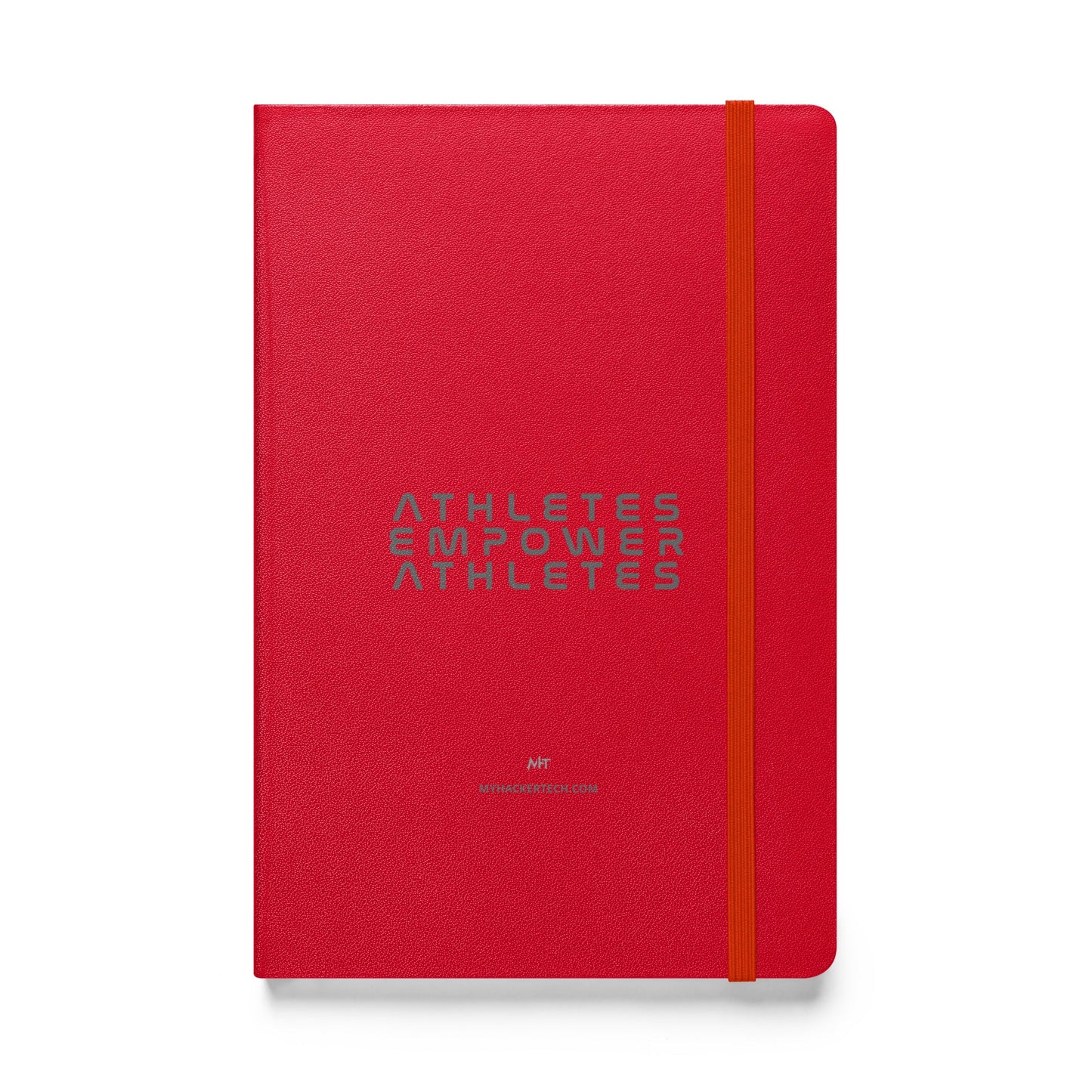 Athletes Empower Athletes - Hardcover bound notebook by DarkByteGear