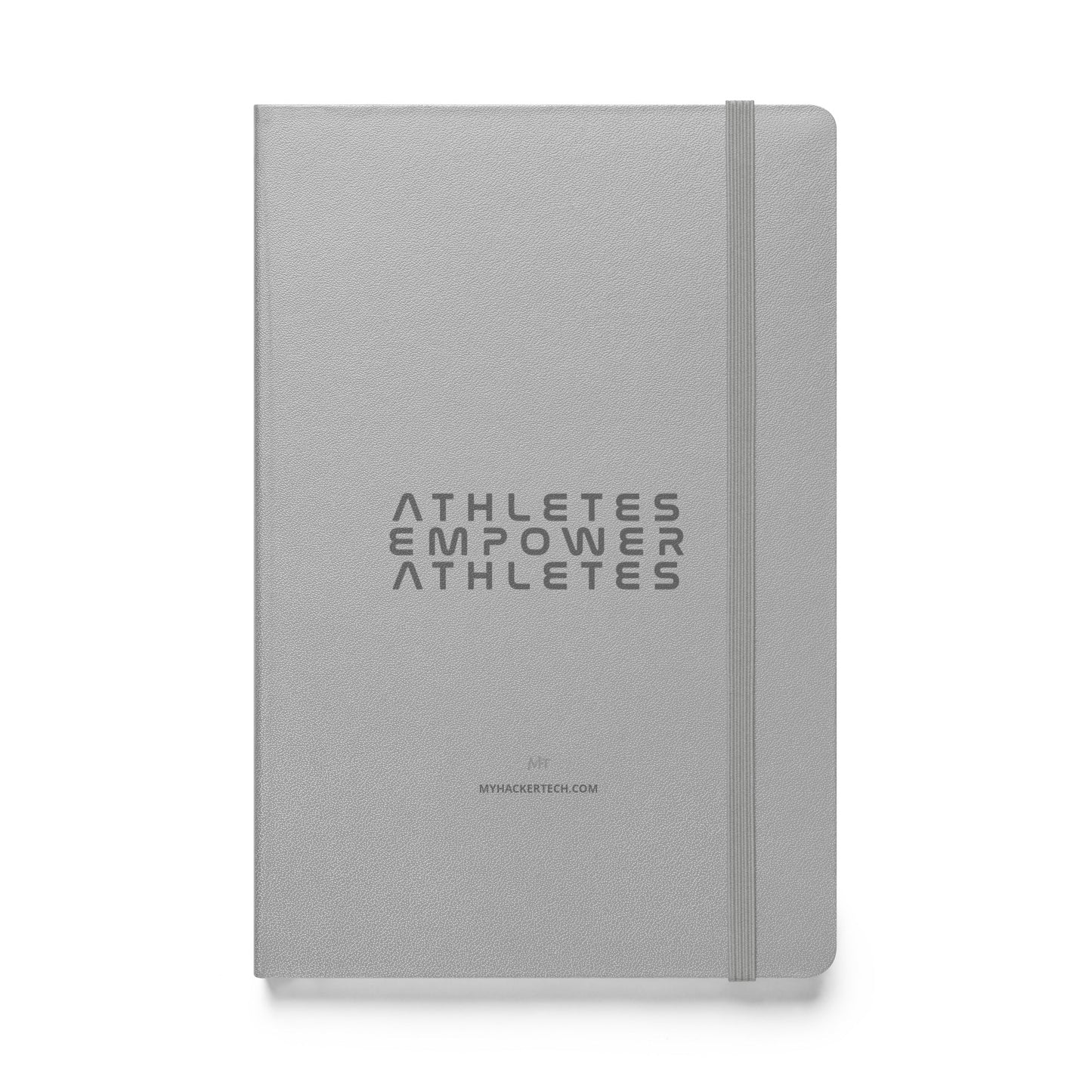 Athletes Empower Athletes - Hardcover bound notebook by DarkByteGear