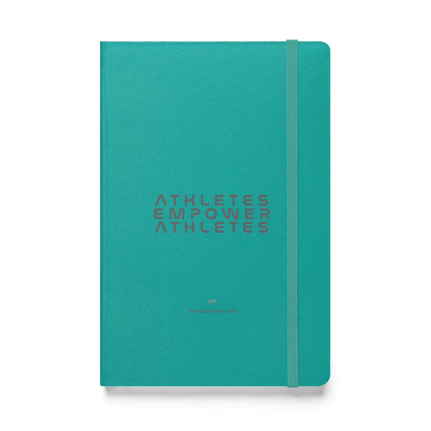 Athletes Empower Athletes - Hardcover bound notebook by DarkByteGear