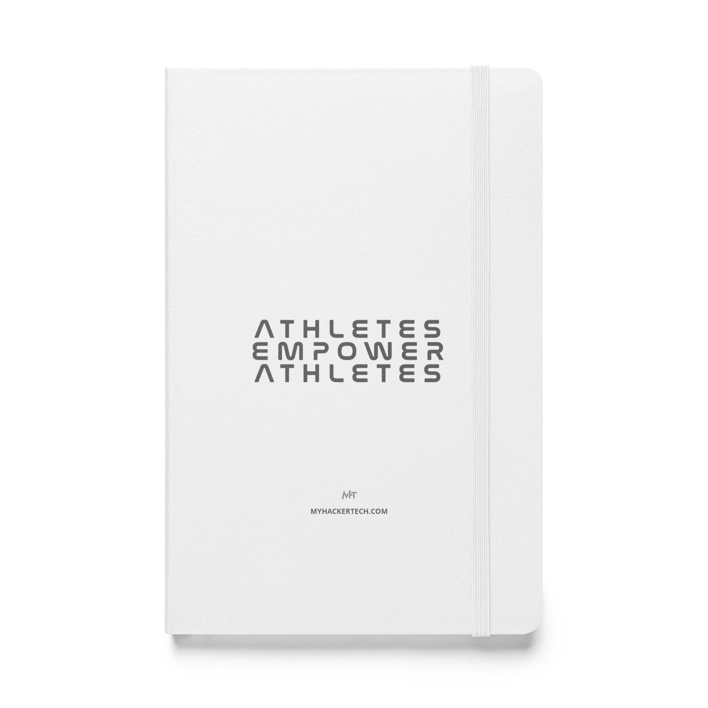 Athletes Empower Athletes - Hardcover bound notebook by DarkByteGear