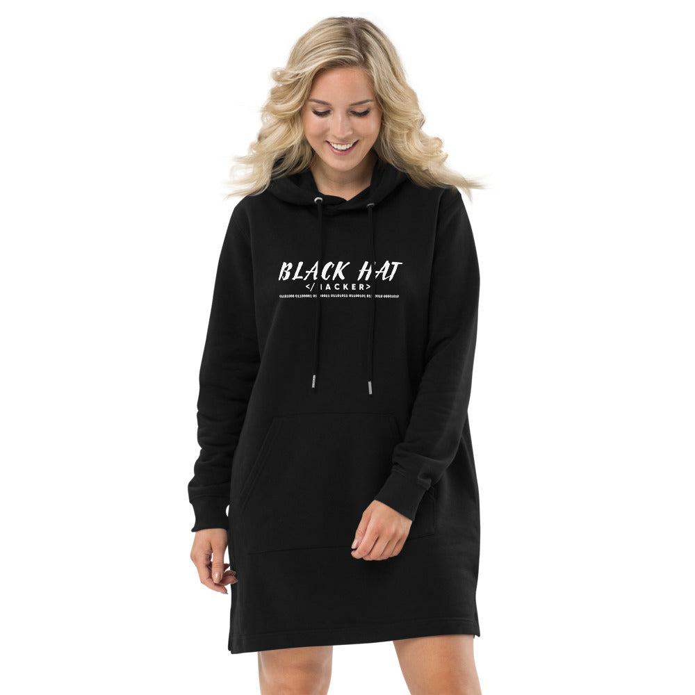 Black Hat Hacker V2 - Hoodie dress by DarkByteGear