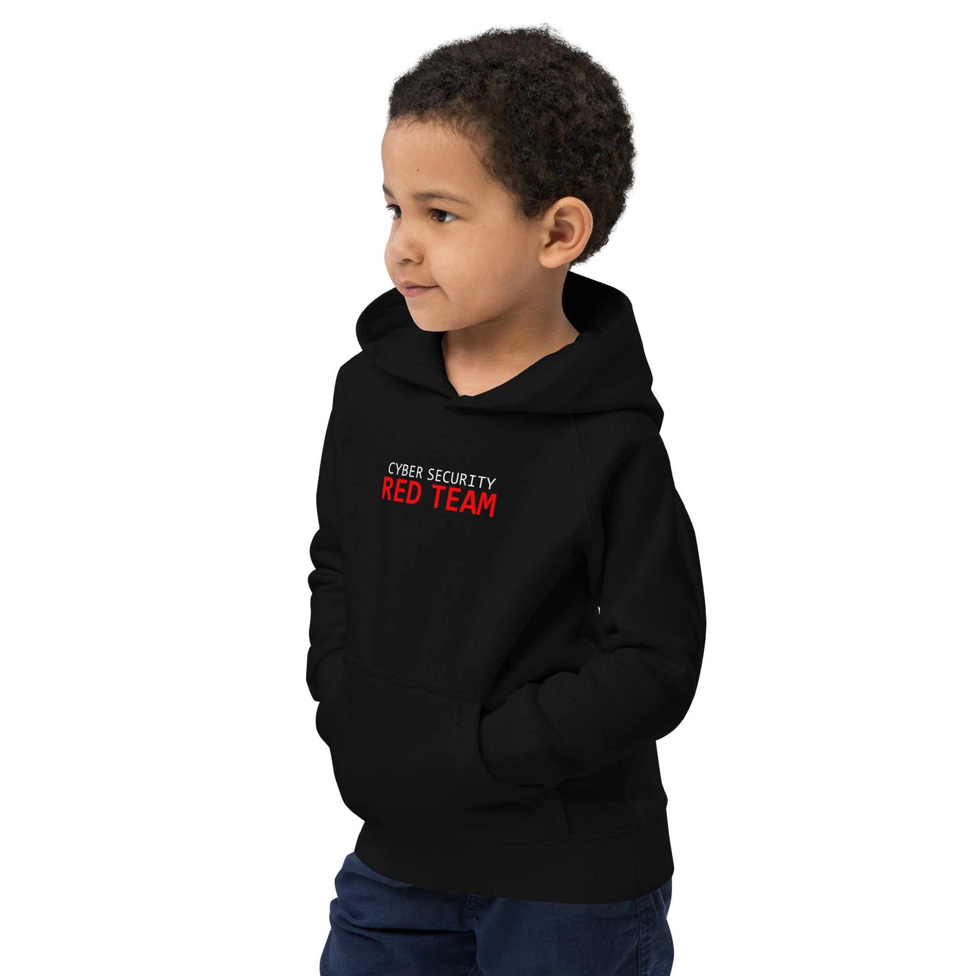 Cyber Security Red Team - Junior - Kids eco hoodie by DarkByteGear