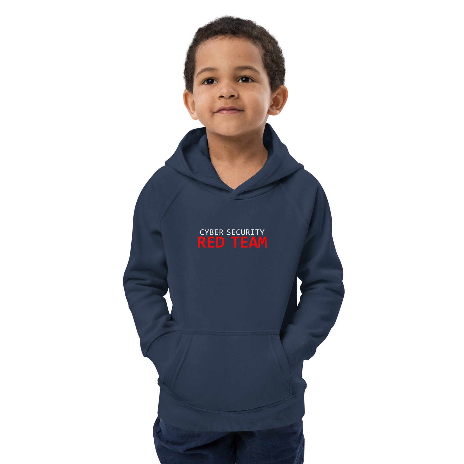 Cyber Security Red Team - Junior - Kids eco hoodie by DarkByteGear