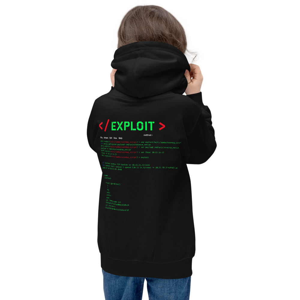Exploit - Kids Hoodie by DarkByteGear
