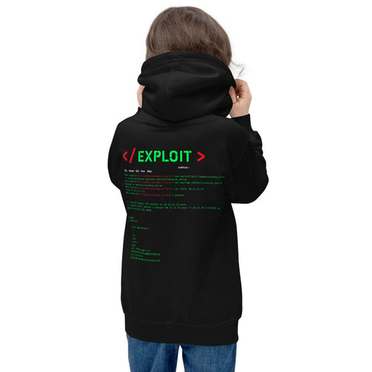 Exploit - Kids Hoodie by DarkByteGear