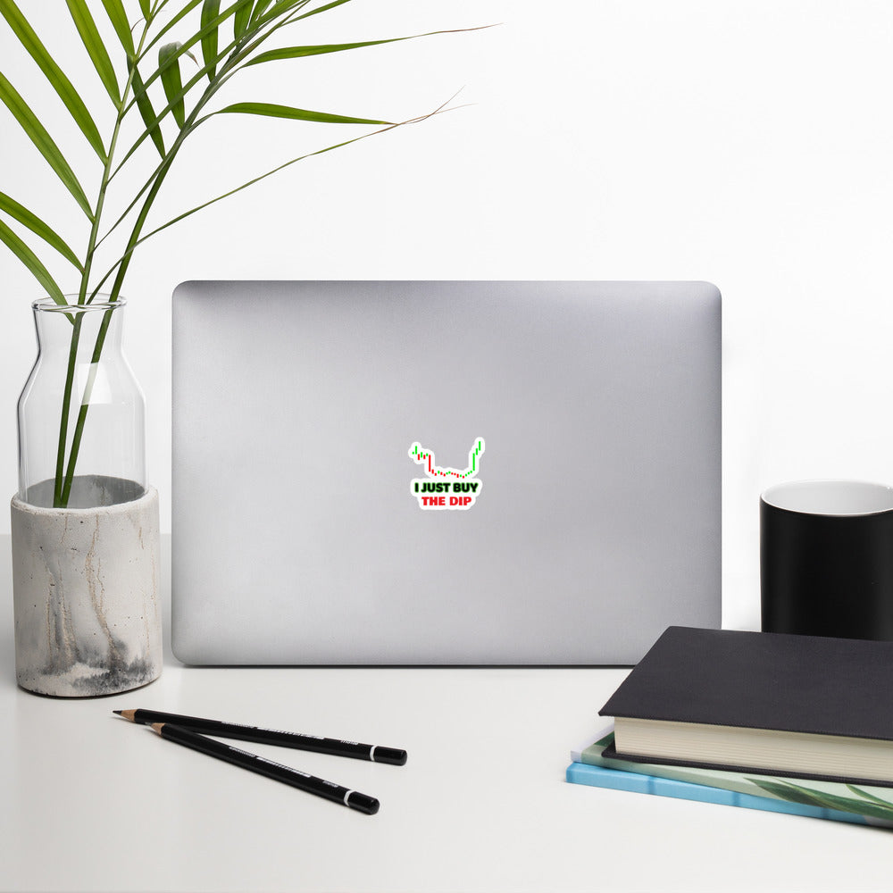 I just Buy the Dip - Bubble-free stickers by DarkByteGear