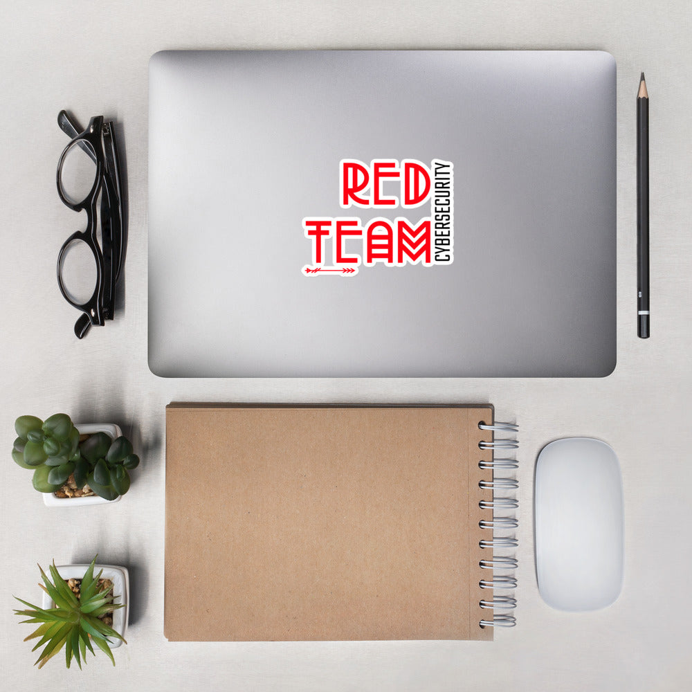 Cyber Security Red Team v5 - Bubble-free stickers by DarkByteGear