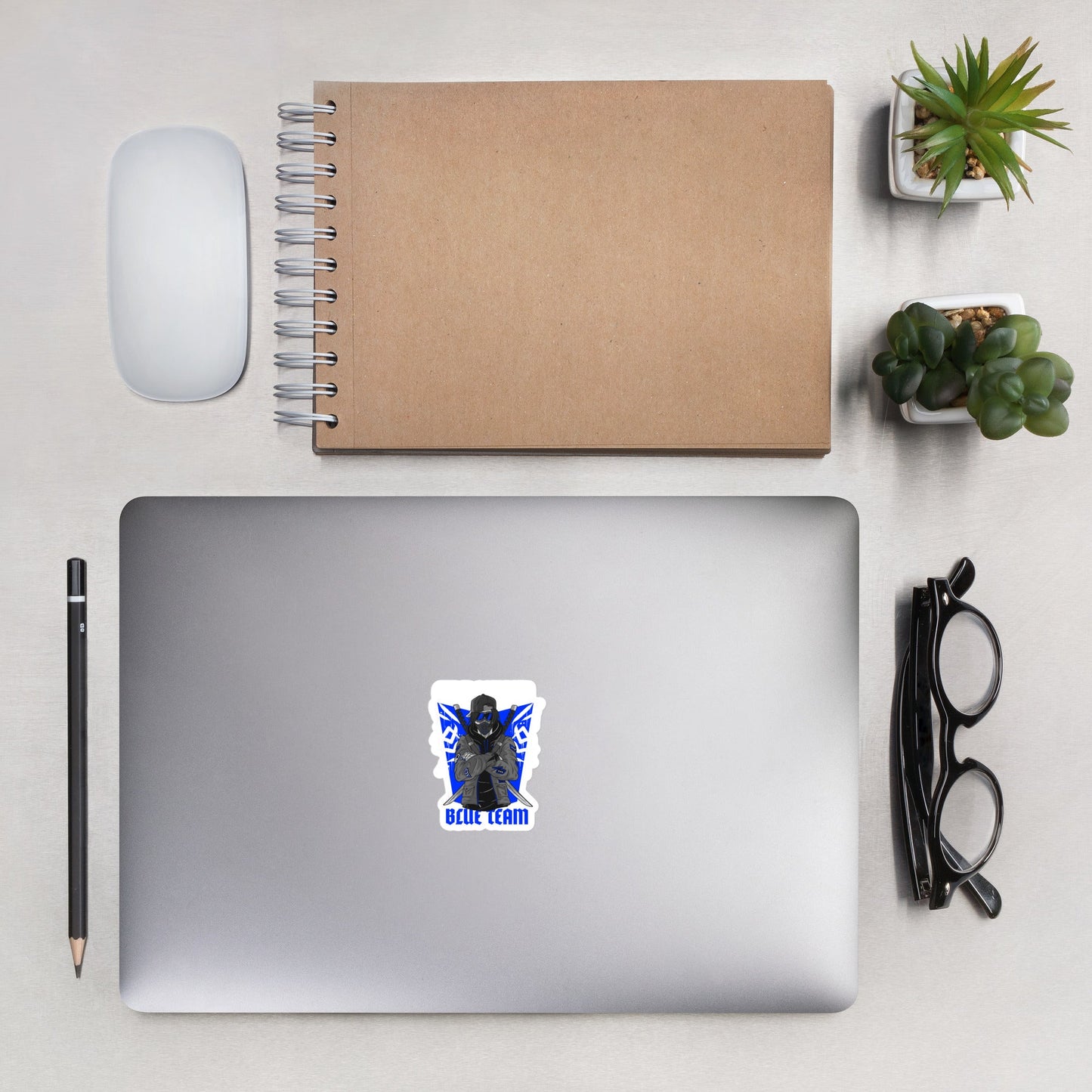 Cyber Security Blue Team V3 - Bubble-free stickers by DarkByteGear