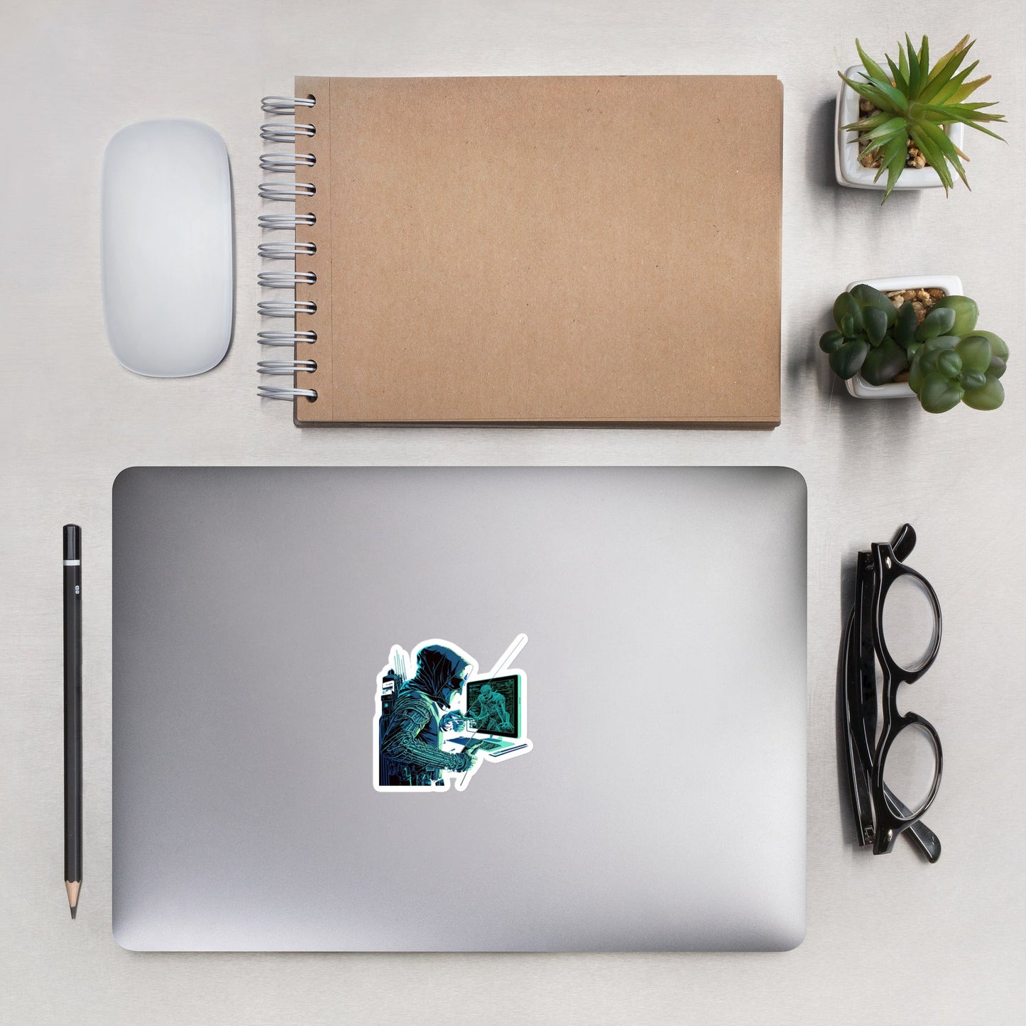 CyberWare Assassin - Bubble-free stickers by DarkByteGear