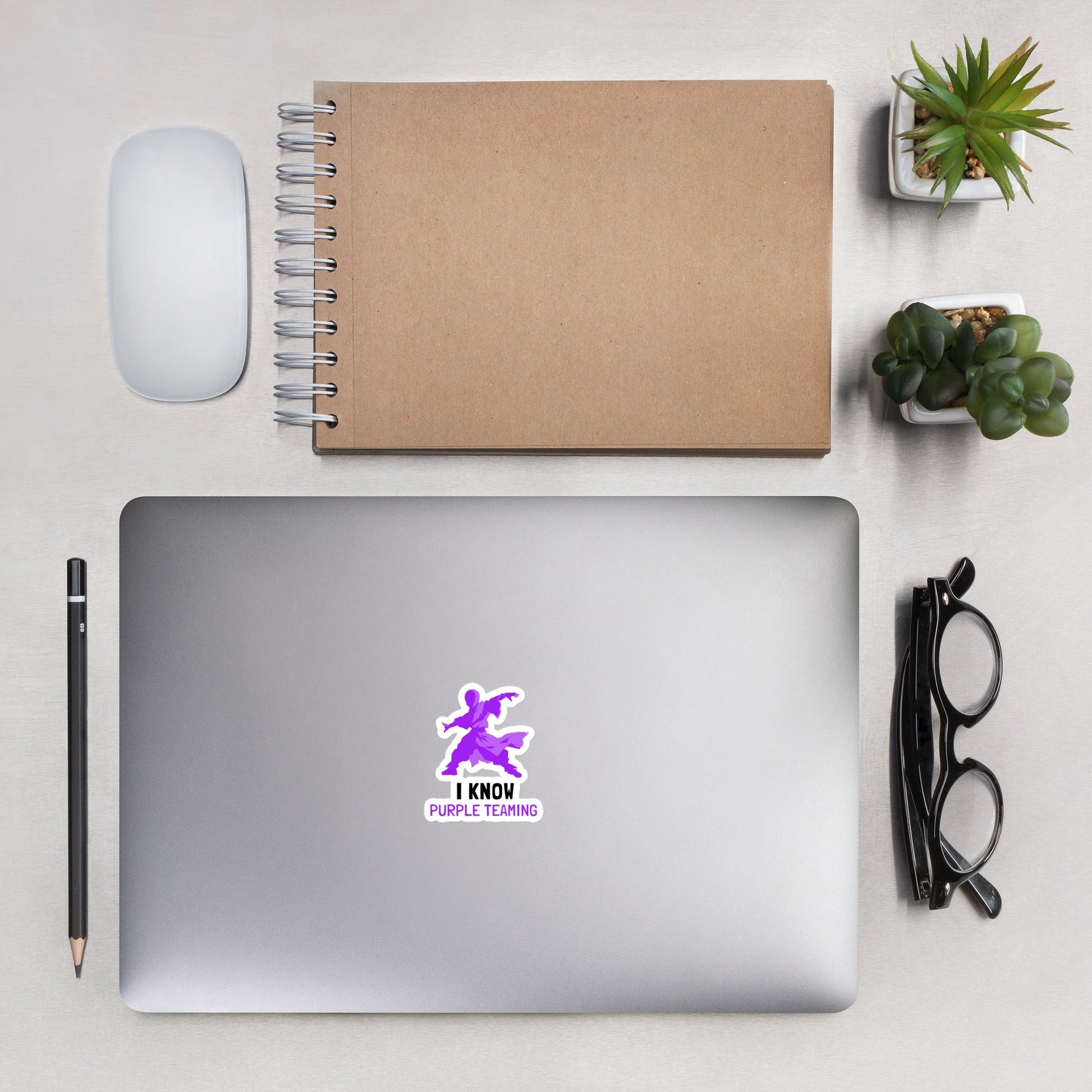 I Know Purple Teaming - Bubble-free stickers by DarkByteGear