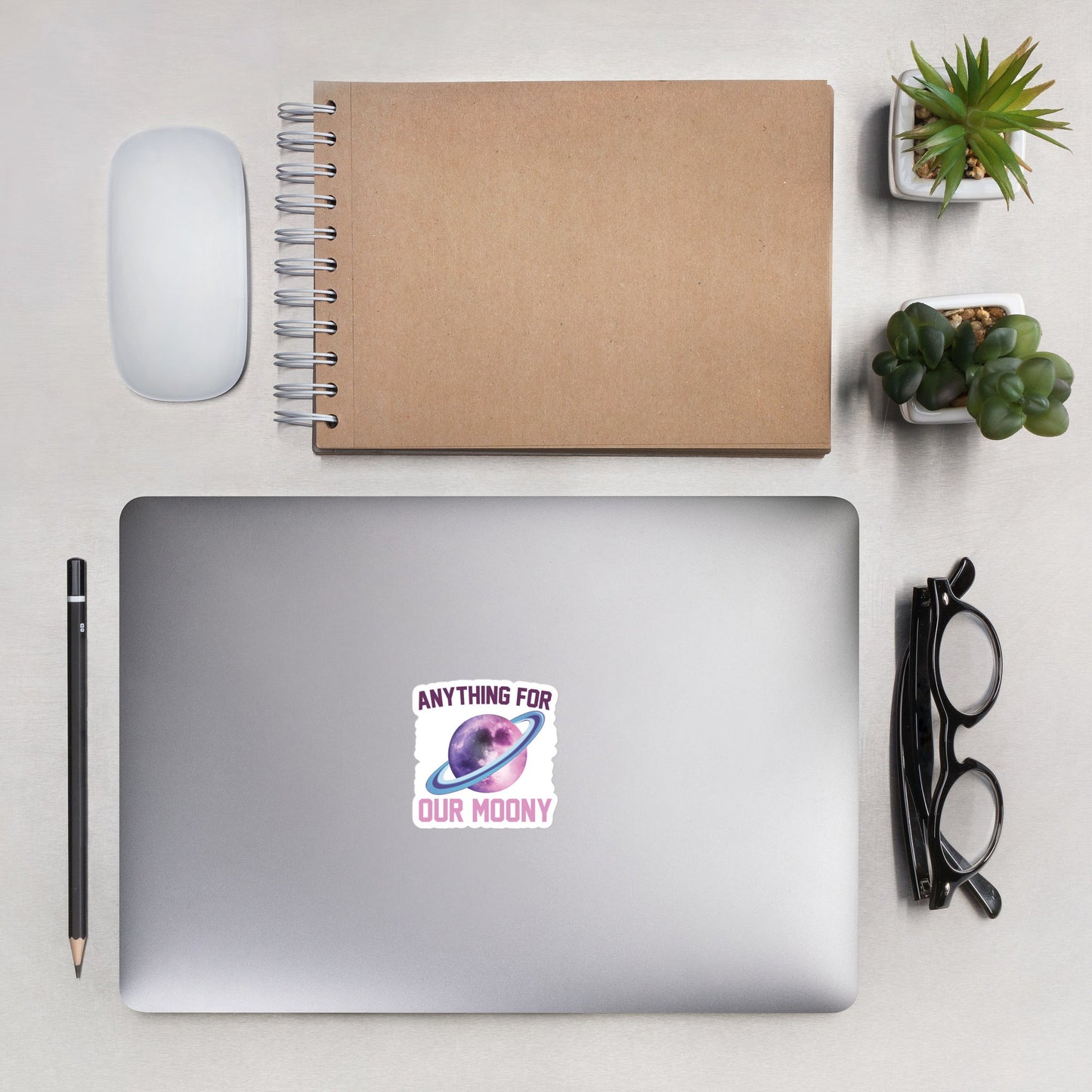 Anything for our Moony - Bubble-free stickers by DarkByteGear