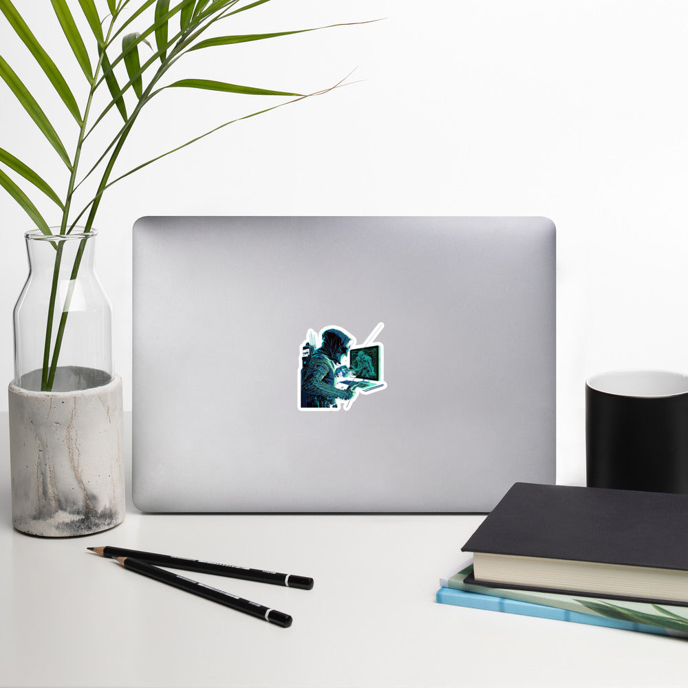 CyberWare Assassin - Bubble-free stickers by DarkByteGear