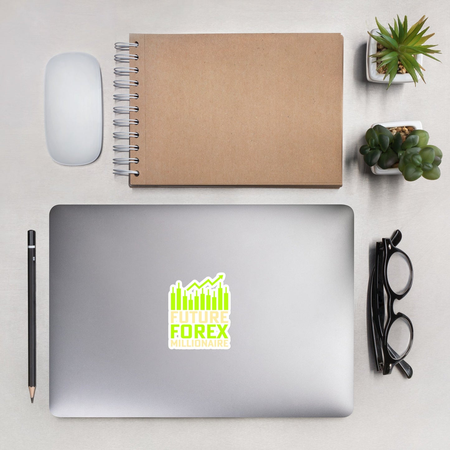 Future Forex Millionaire - Bubble-free stickers by DarkByteGear