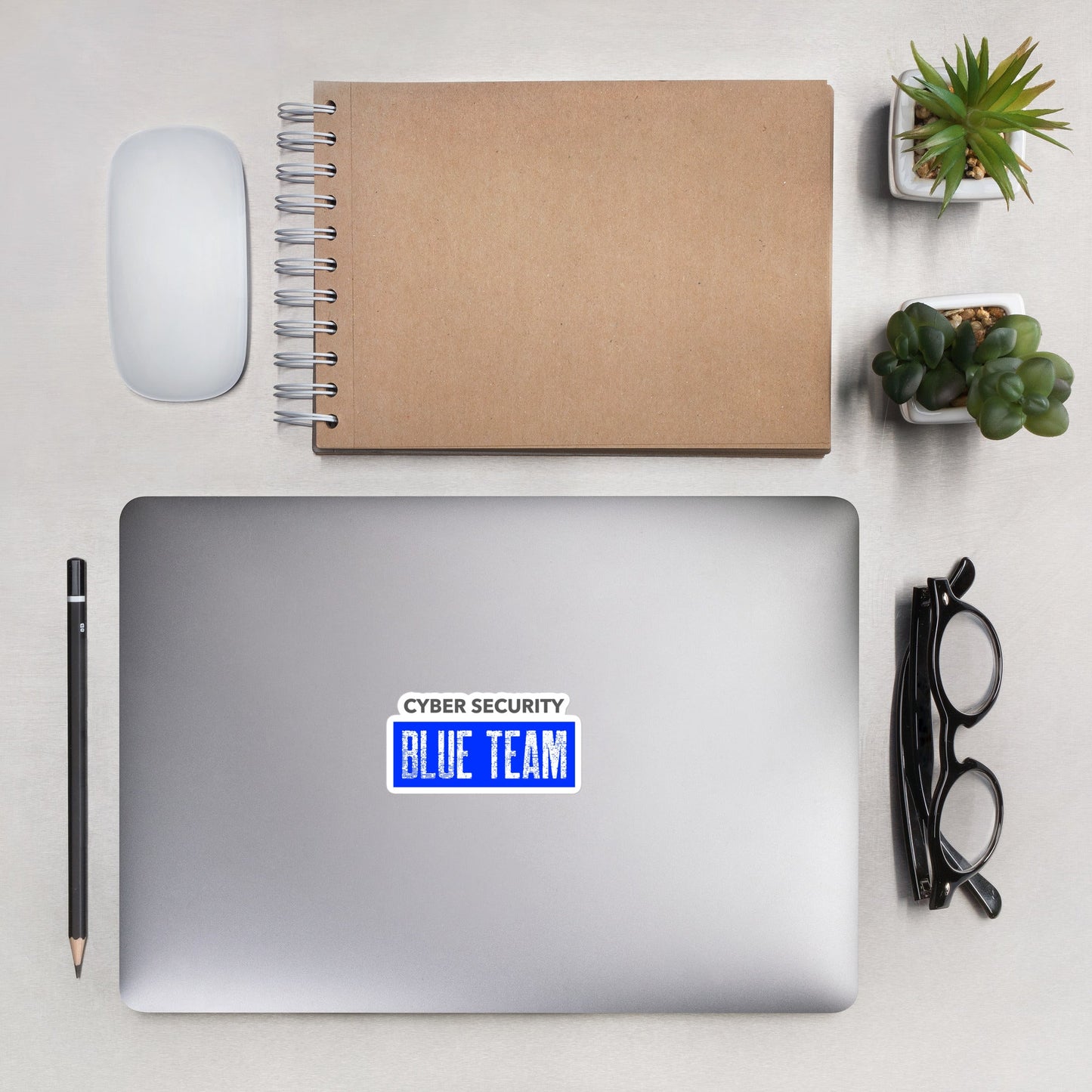 Cyber Security Blue Team V5 - Bubble-free stickers by DarkByteGear