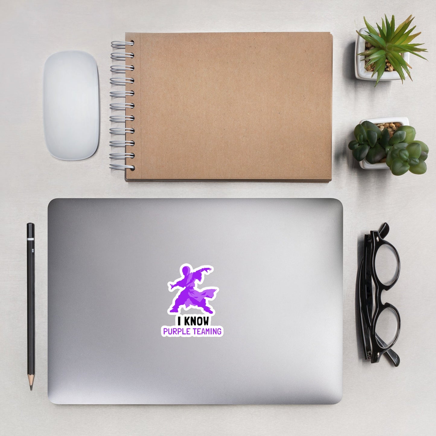 I Know Purple Teaming - Bubble-free stickers by DarkByteGear