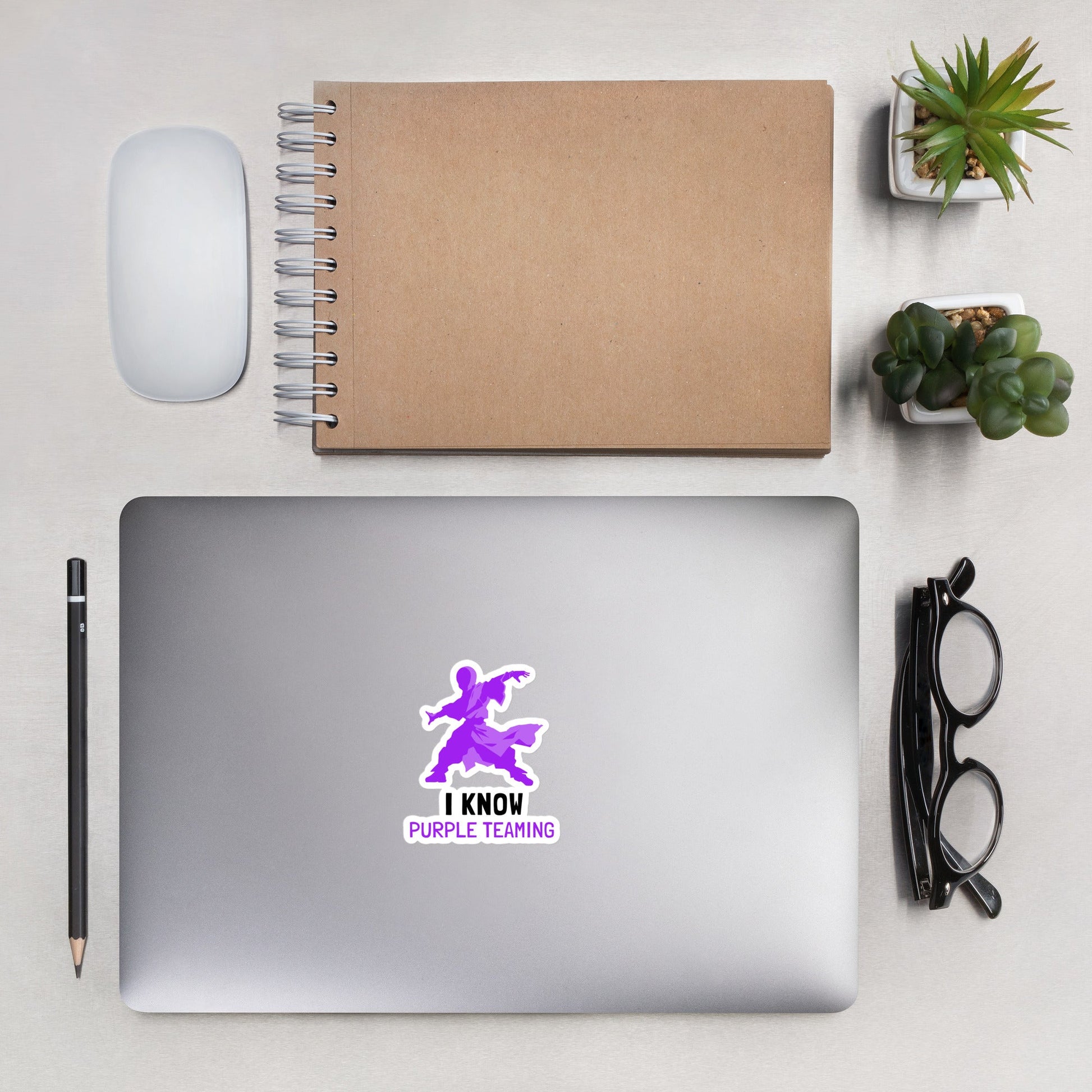 I Know Purple Teaming - Bubble-free stickers by DarkByteGear