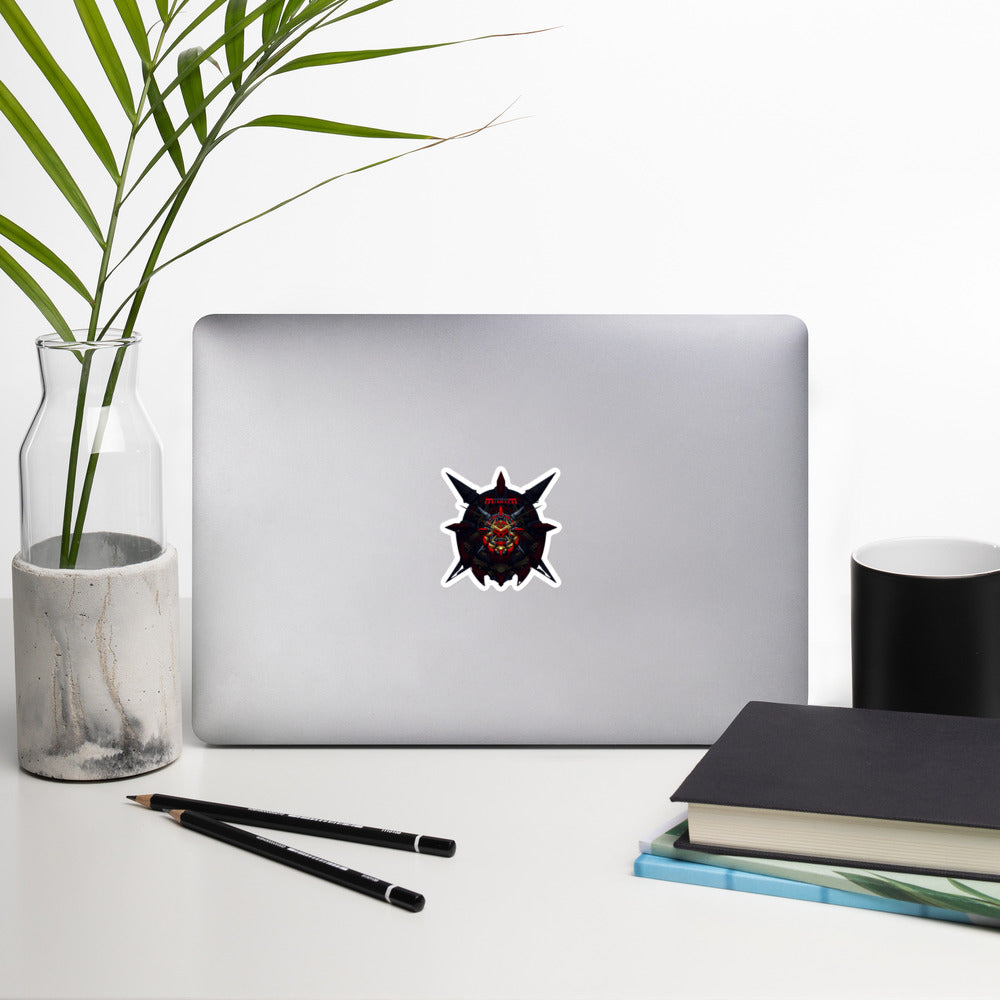 Cyberware Ronin Mecha - Bubble-free stickers by DarkByteGear