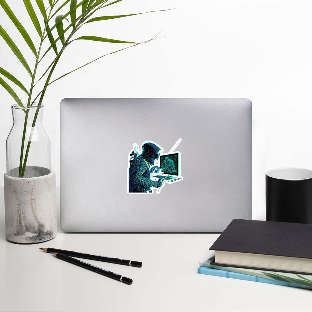 CyberWare Assassin - Bubble-free stickers by DarkByteGear