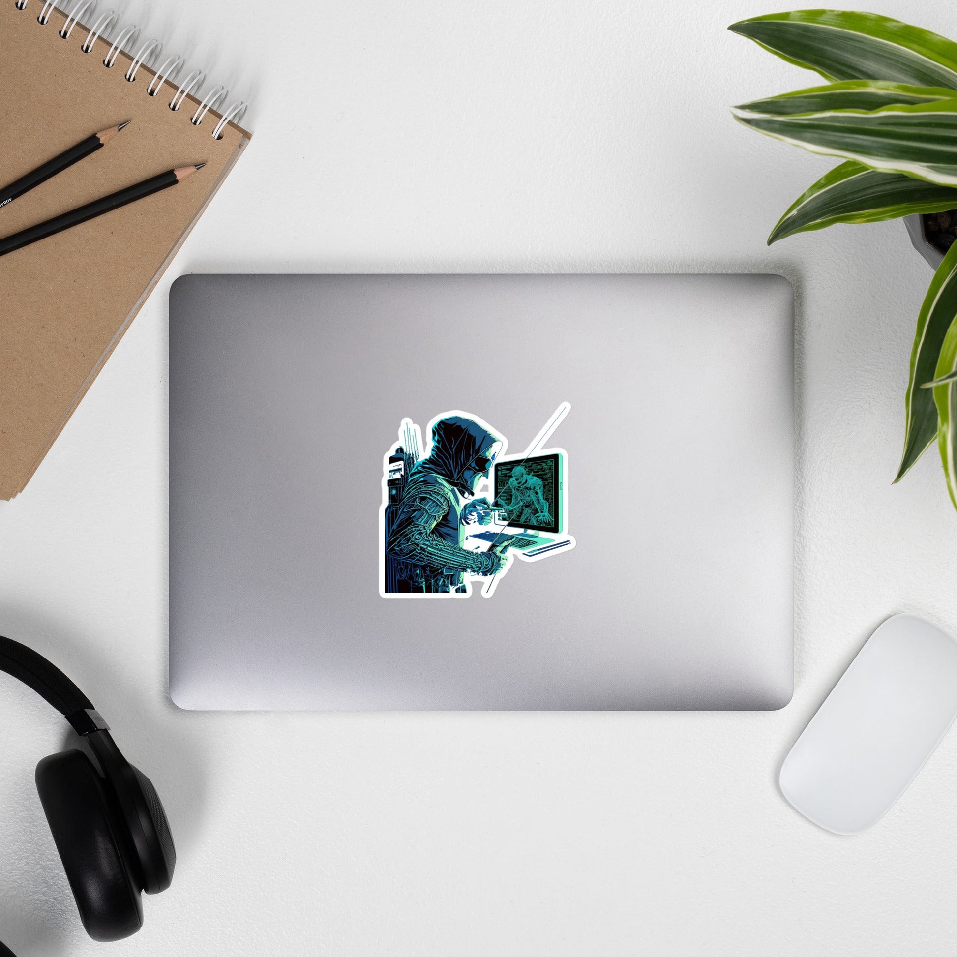 CyberWare Assassin - Bubble-free stickers by DarkByteGear