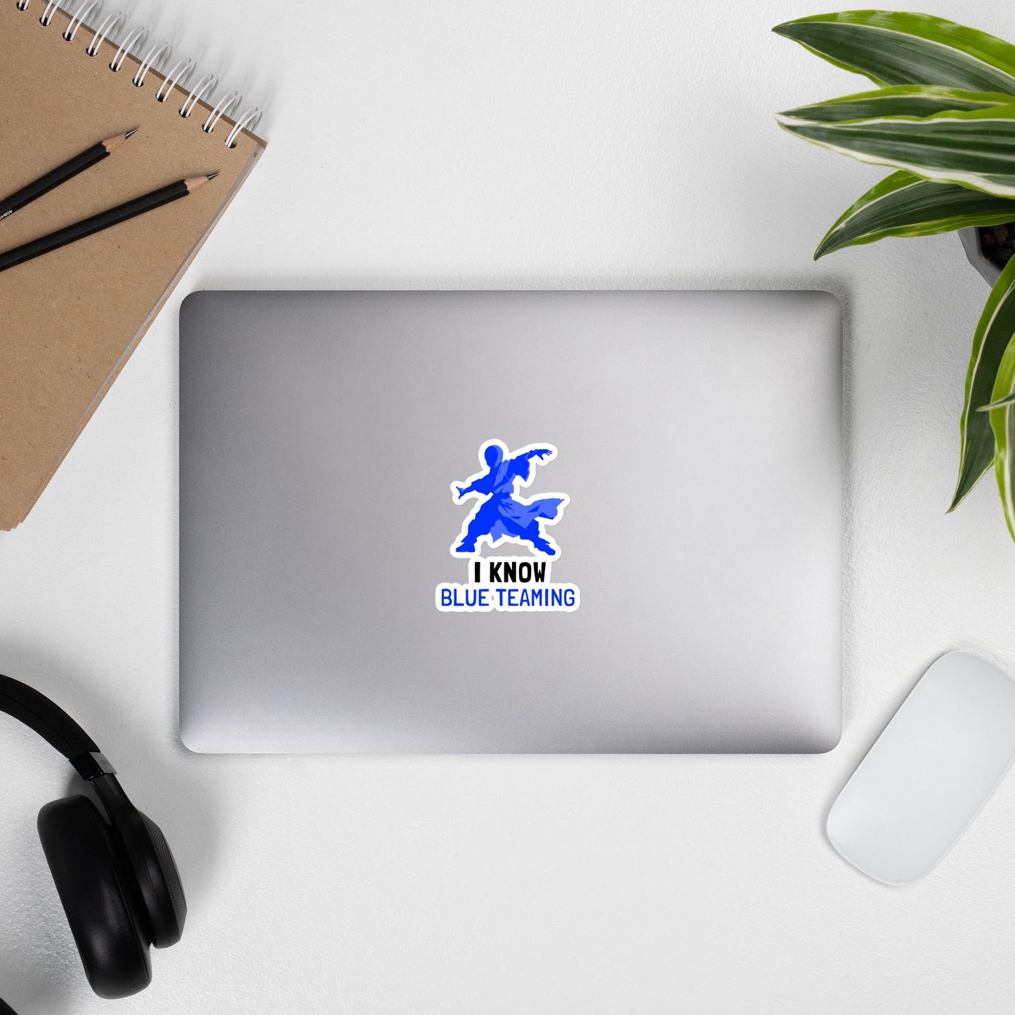 I Know Blue Teaming - Bubble-free stickers by DarkByteGear