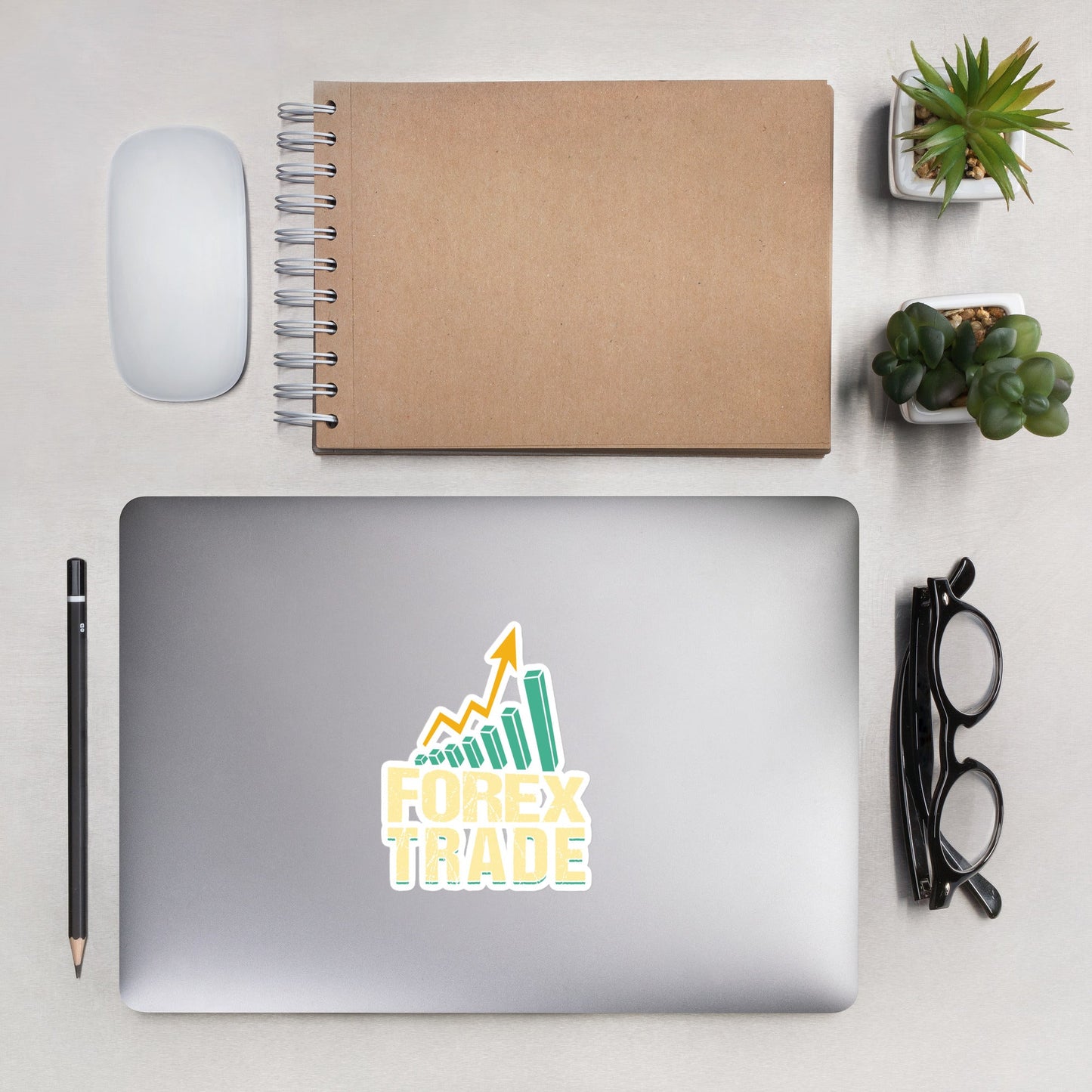 Forex Trading - Bubble-free stickers by DarkByteGear