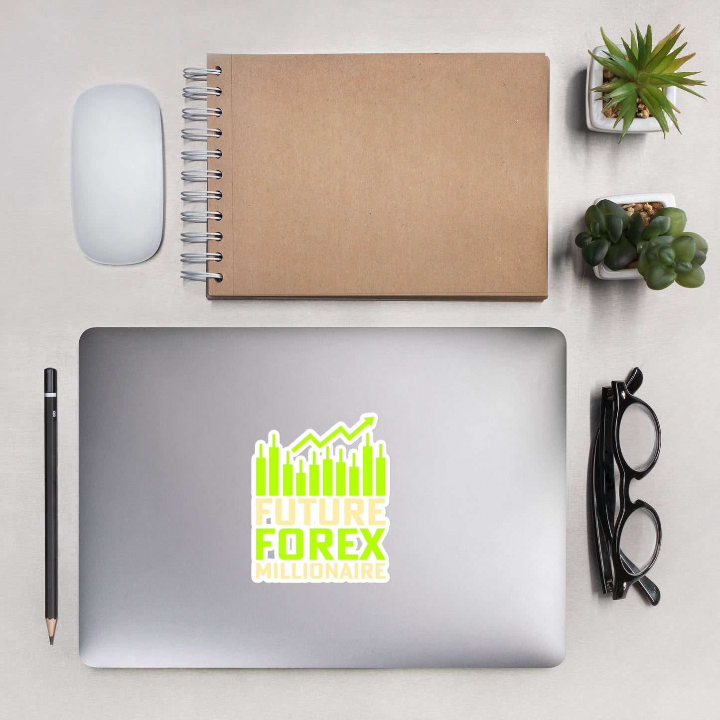 Future Forex Millionaire - Bubble-free stickers by DarkByteGear
