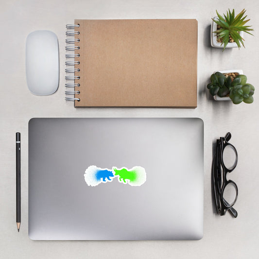 Bearish And Bullish (DB) - Bubble-free stickers by DarkByteGear