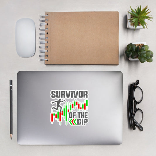 Survivor of the Dip - Bubble-free stickers by DarkByteGear