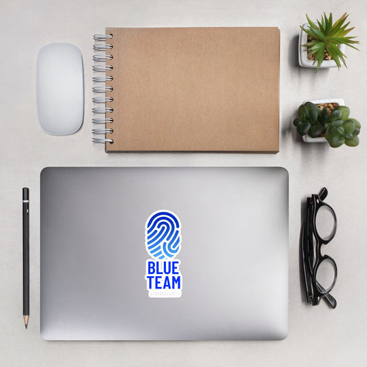 Cyber Security Blue Team v2 - Bubble-free stickers by DarkByteGear