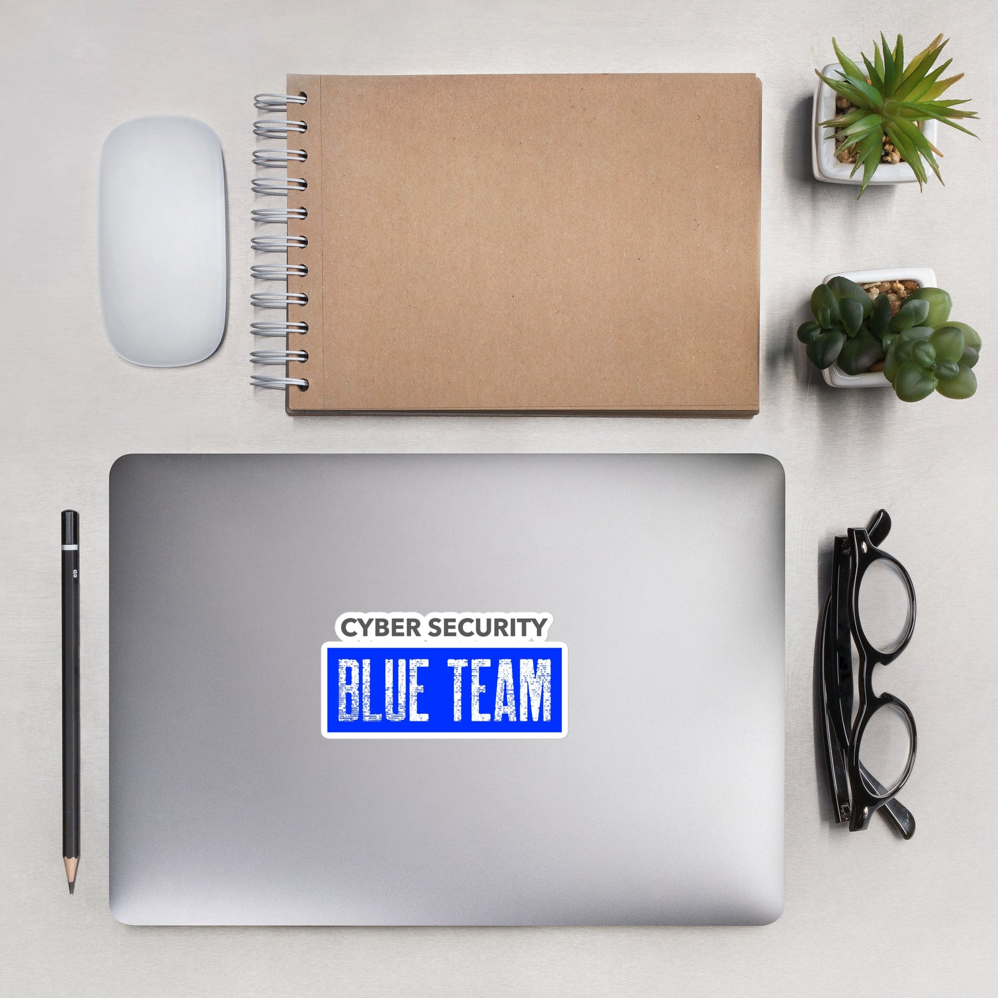 Cyber Security Blue Team V5 - Bubble-free stickers by DarkByteGear
