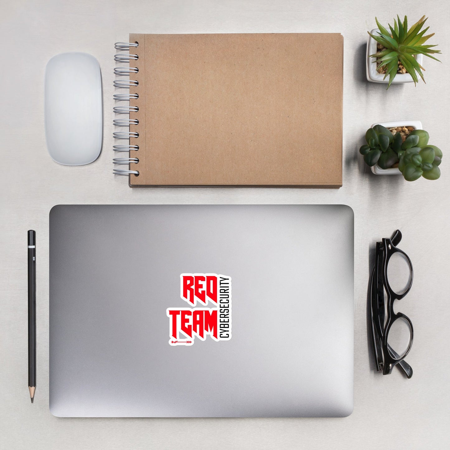Cyber Security Red Team V9 - Bubble-free stickers by DarkByteGear