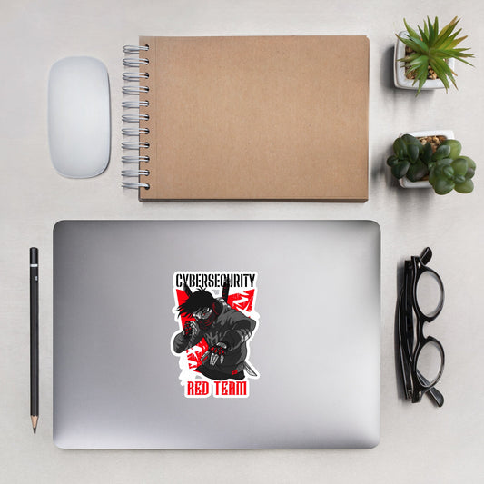 Cyber Security Red Team V3 - Bubble-free stickers by DarkByteGear