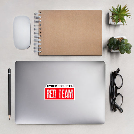 Cyber Security Red Team V1 - Bubble-free stickers by DarkByteGear