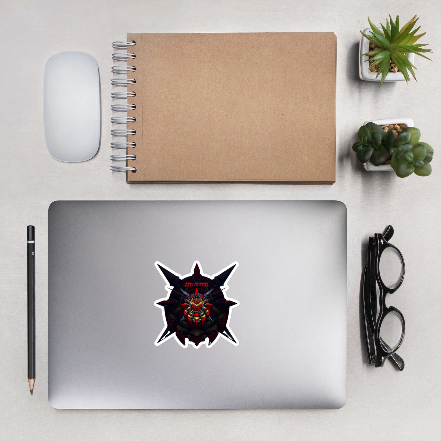 Cyberware Ronin Mecha - Bubble-free stickers by DarkByteGear