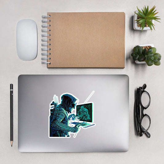 CyberWare Assassin - Bubble-free stickers by DarkByteGear