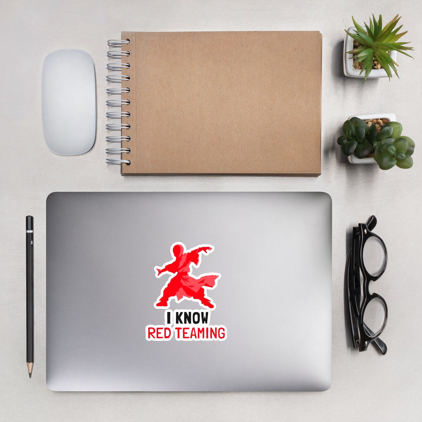 I Know Red Teaming - Bubble-free stickers by DarkByteGear