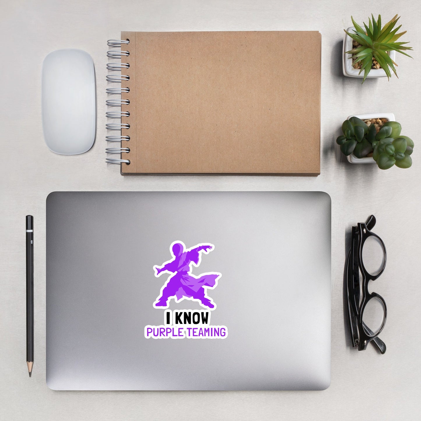 I Know Purple Teaming - Bubble-free stickers by DarkByteGear